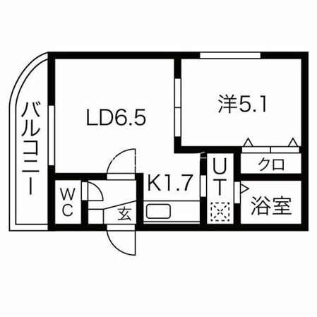 環状通東駅 徒歩9分 2階の物件間取画像